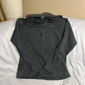 Vintage Nike ACG 1/4 Zip Hoodie Pullover Grey Size XL XLarge Rare 90's